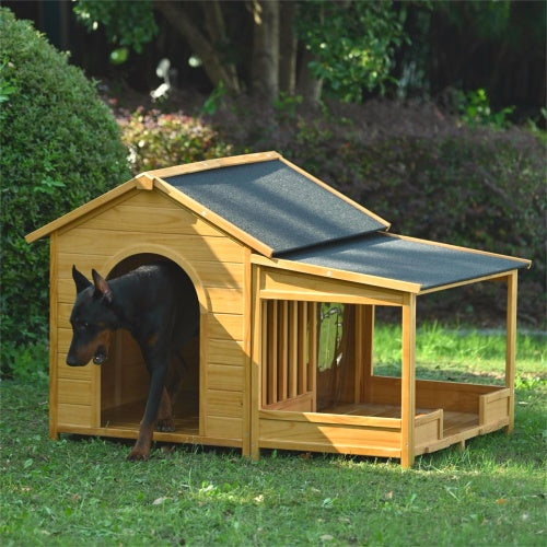 Solid Wood Cat Play Enclosure with Large Living Space