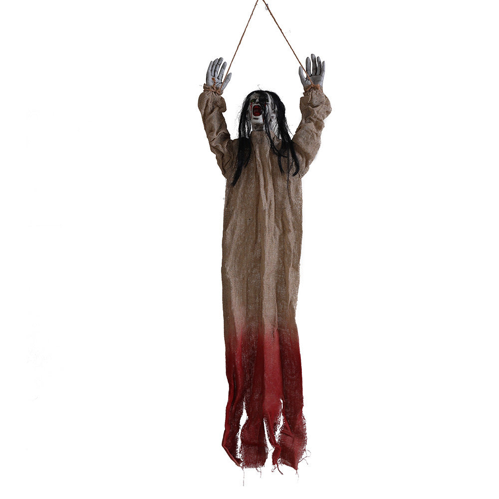 Hanging Ghost Halloween Decoration – Haunted House Secret Room Props