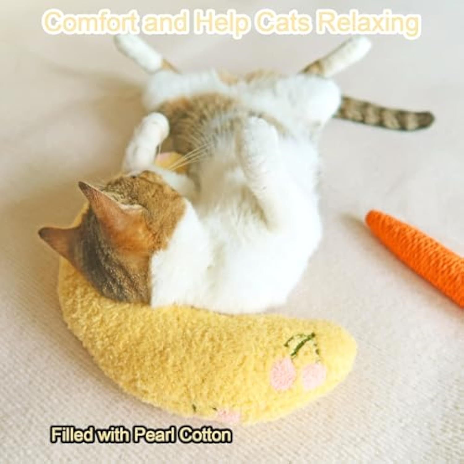 Soft Cat Pillow – Kneading & Calming Neck Pillow for Indoor Cats