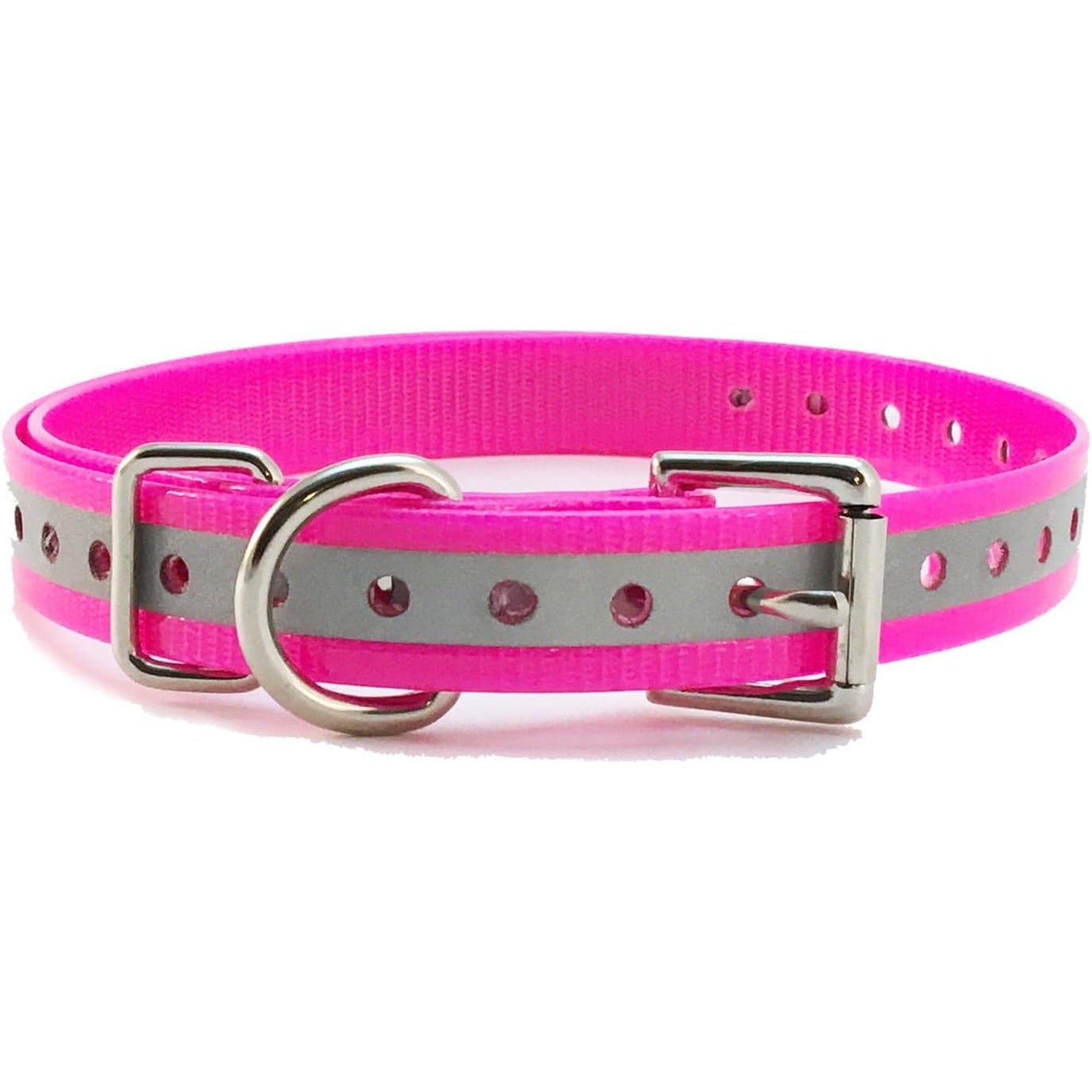 Replacement ¾” Collar Strap Bands with Double Buckle Loop for All Brands of Pet Shock Bark E Collars and Fences.