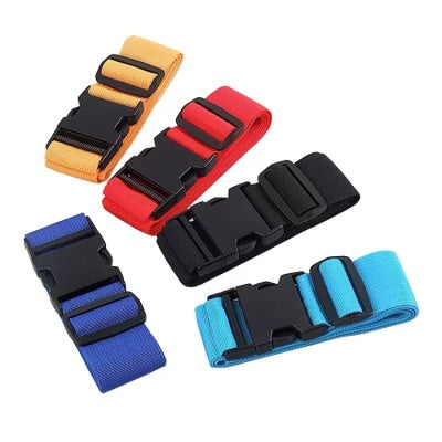 Adjustable Nylon Travel Belt – Protective Design for Luggage