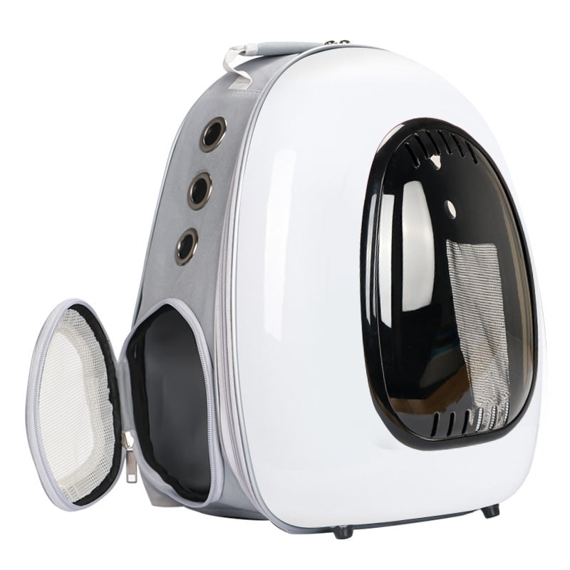 Transparent Cat Space Capsule Bag – Temperature-Controlled