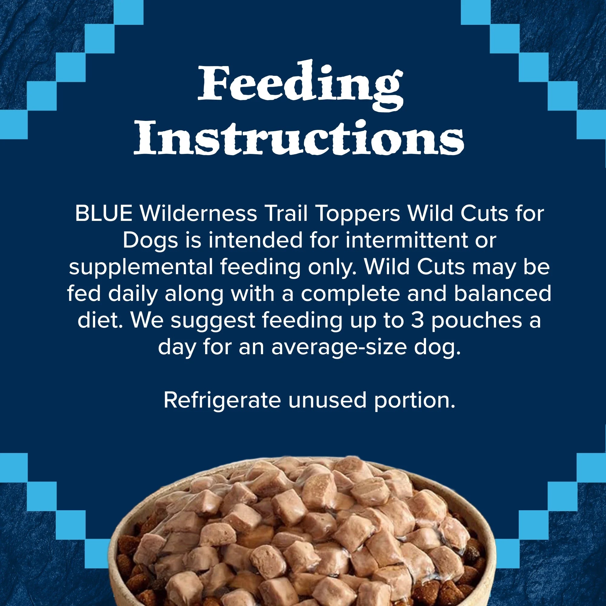 Wilderness Wild Cuts Wet Dog Food Toppers, Chicken & Beef, 3-Oz. (12 Count)