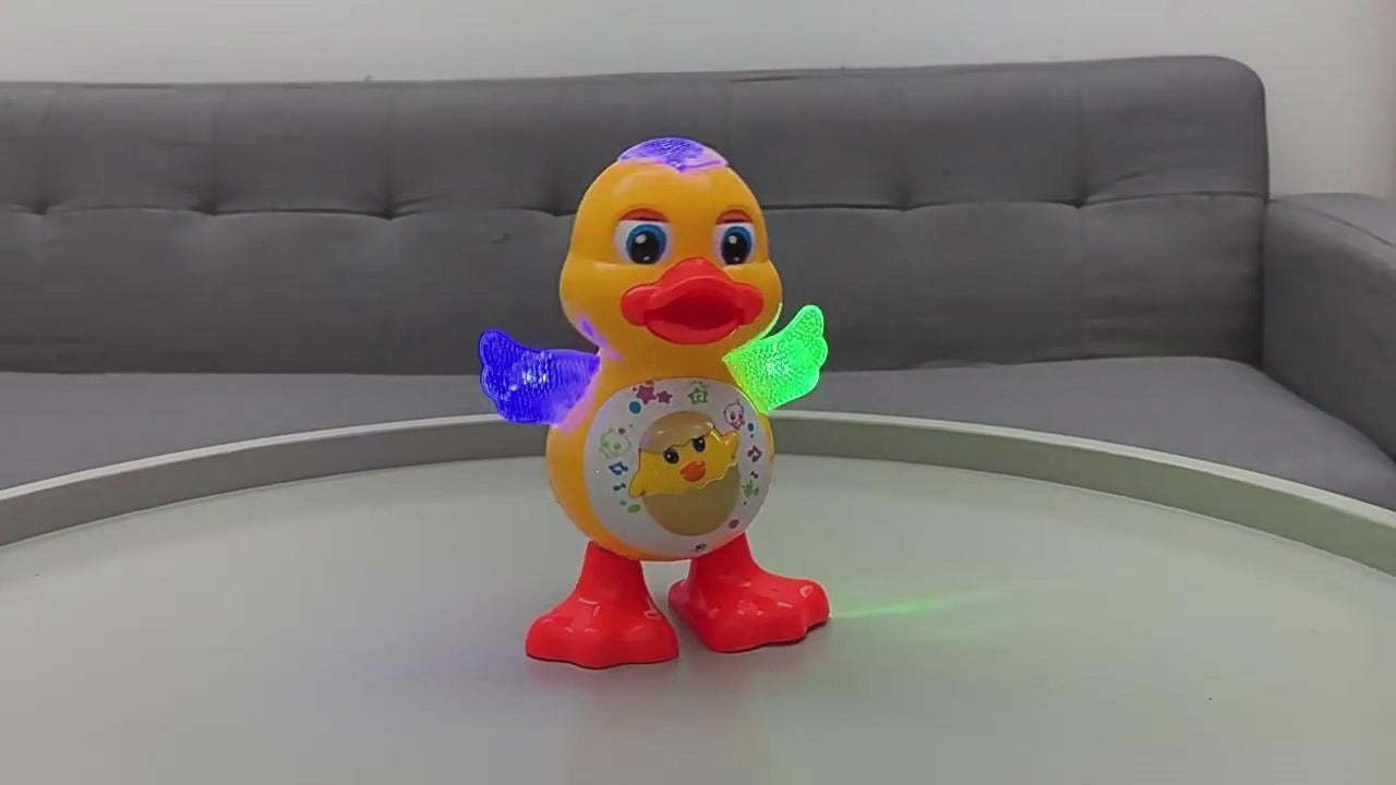 Cute Dancing Duck Educational Toy Musical Lighting Doll Cute Dancing Duck Educational Toy - Musical Lighting Doll for KidsKids Gift